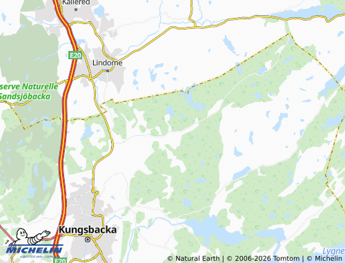 Carte MICHELIN Hjälmared - ViaMichelin