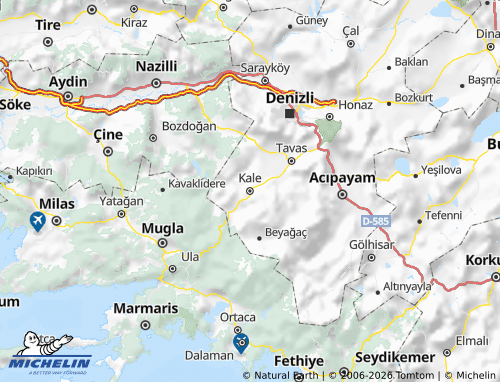 Mappa MICHELIN Kale - ViaMichelin