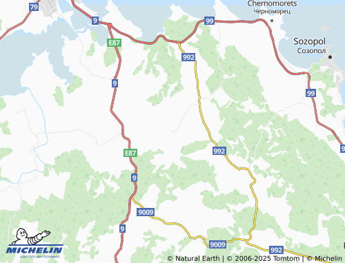 MICHELIN Ravna gora map - ViaMichelin