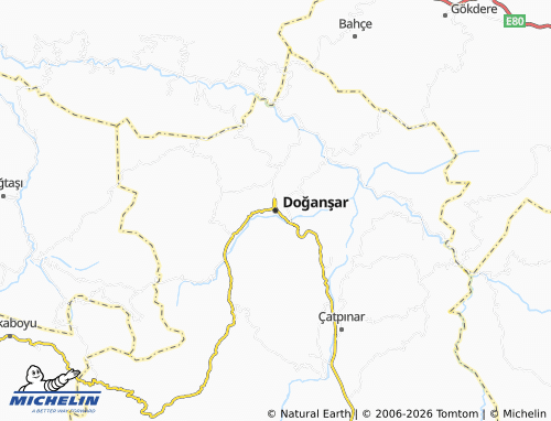 Mappa MICHELIN Doğanşar - ViaMichelin