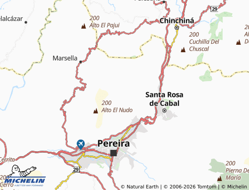 Mapa MICHELIN El Chuzo - ViaMichelin