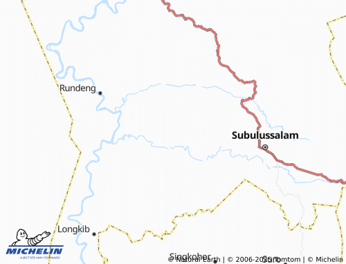 MICHELIN Harapan Baru map - ViaMichelin