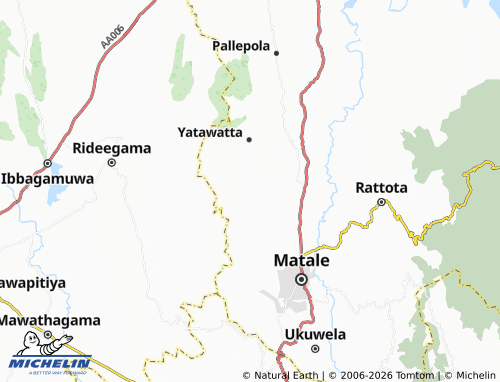 Mappa MICHELIN Unaweruwa - ViaMichelin