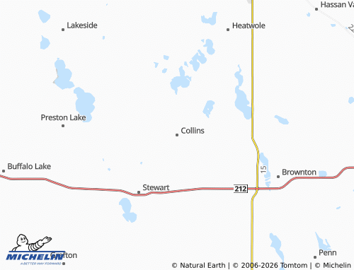Carte MICHELIN Collins - ViaMichelin