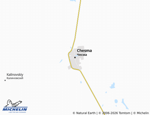 MICHELIN-Landkarte Chesma - ViaMichelin
