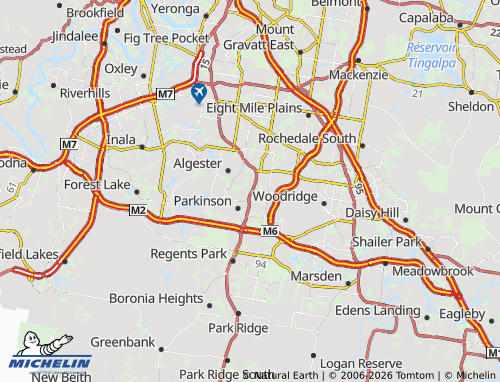 Mapa MICHELIN Calamvale - ViaMichelin