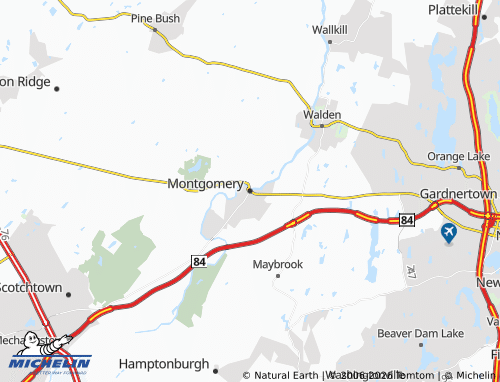 Mapa MICHELIN Montgomery - ViaMichelin