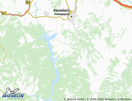 Mapa MICHELIN Begnishte - ViaMichelin