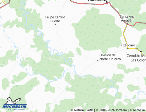 MICHELIN Punta de Agua, Agua Santa map - ViaMichelin