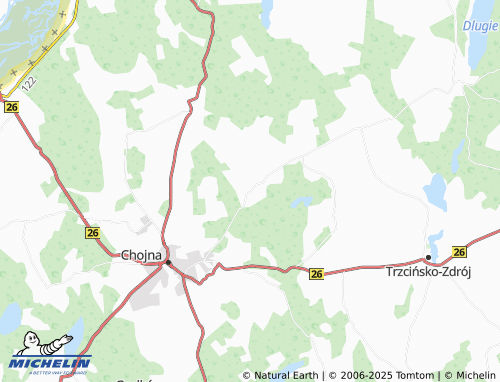 MICHELIN Rurka map - ViaMichelin