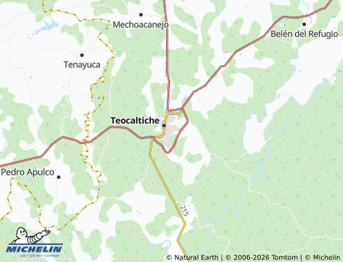 Mapa MICHELIN El Tanque - ViaMichelin