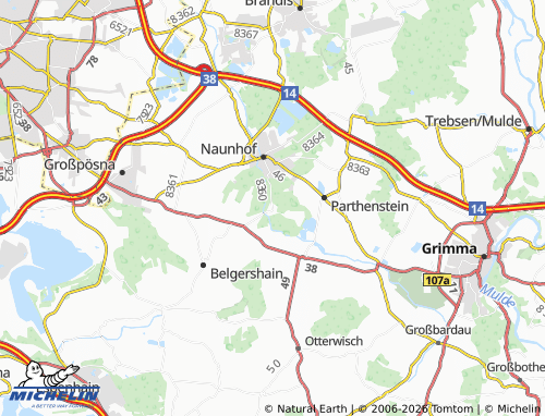 MICHELIN Lindhardt map - ViaMichelin
