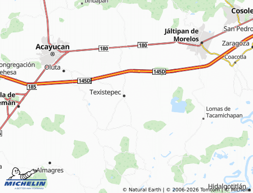 Mapa MICHELIN Panteón - ViaMichelin