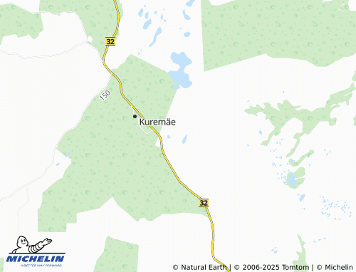 MICHELIN Puhatu map - ViaMichelin