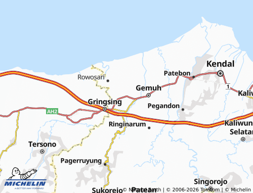 MICHELIN Tratemulyo map - ViaMichelin