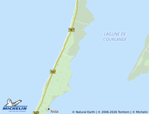 Mapa MICHELIN Preila - ViaMichelin