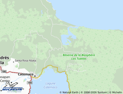 MICHELIN-Landkarte Sontecomapan - ViaMichelin