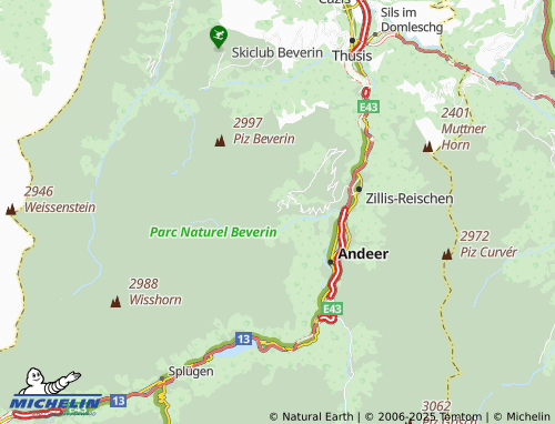 MICHELIN Dumagns map - ViaMichelin