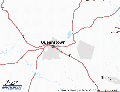 MICHELIN-Landkarte Blue Rise - ViaMichelin