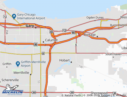 Carte MICHELIN New Chicago - ViaMichelin