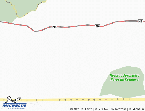 Kaart MICHELIN Ibrahima Nima - ViaMichelin