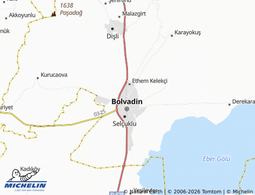 Mapa MICHELIN Cirit - ViaMichelin