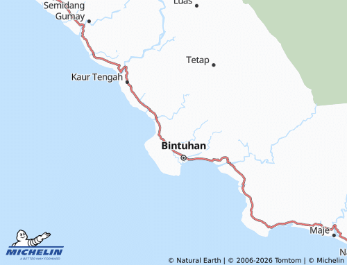 MICHELIN Sinar Pagi map - ViaMichelin