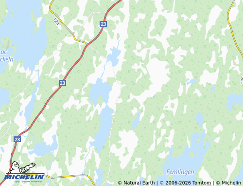 MICHELIN Virestad map - ViaMichelin