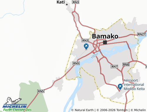 Mapa MICHELIN Woyo Wayanko - ViaMichelin