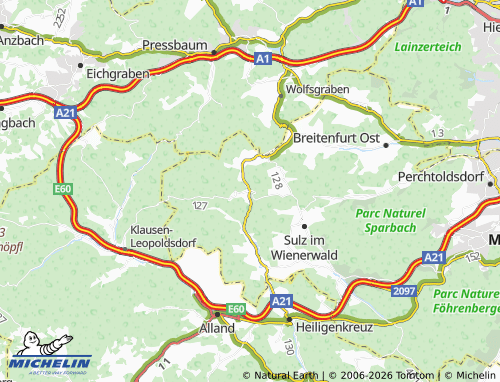 MICHELIN Gruberau map - ViaMichelin