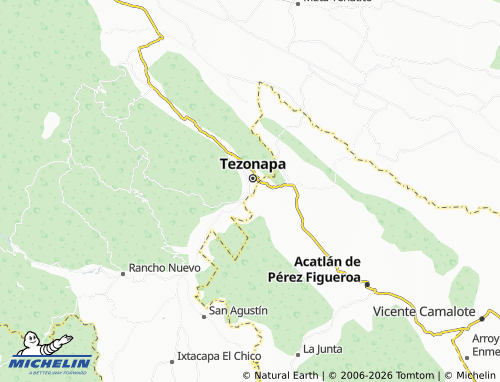 Mapa MICHELIN Barranca Seca - ViaMichelin
