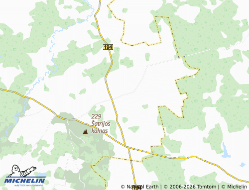 Mapa MICHELIN Kirkliai - ViaMichelin