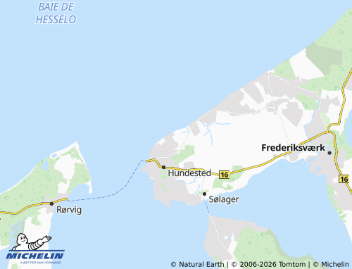 Mapa MICHELIN Kikhavn - ViaMichelin