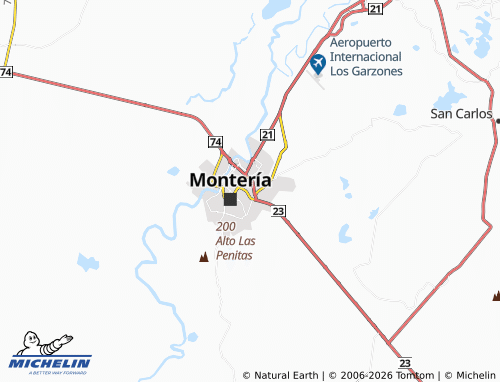 Carte MICHELIN El Edén - ViaMichelin