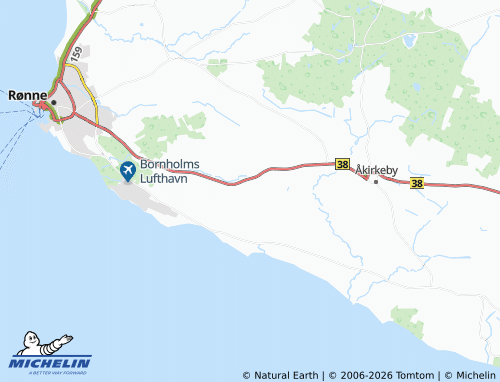 Mapa MICHELIN Brændegårde - ViaMichelin