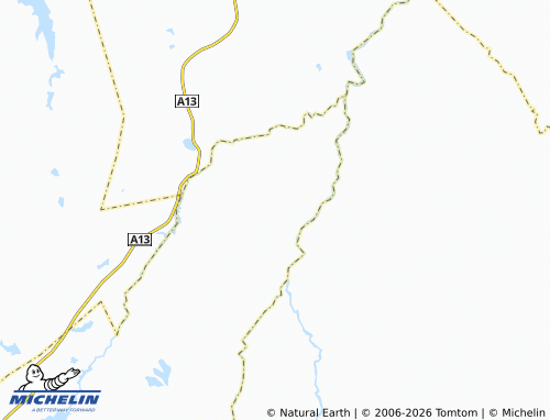 Mapa MICHELIN Hudebgwe - ViaMichelin