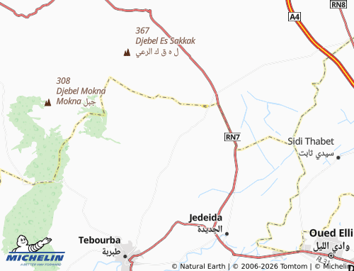 Mappa MICHELIN Burj Hadeedah - ViaMichelin