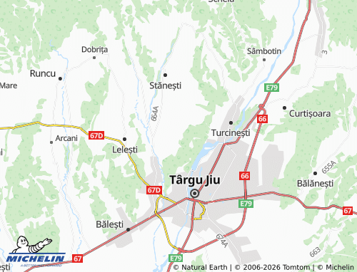 Mappa MICHELIN Bălani - ViaMichelin