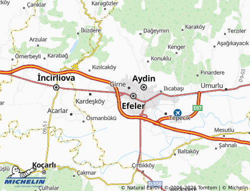 MICHELIN Zeybek map - ViaMichelin