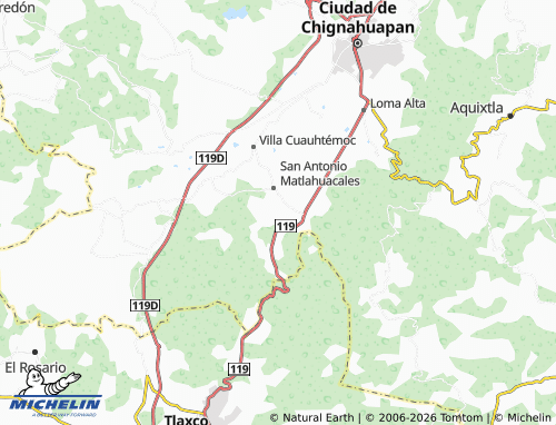 Mappa MICHELIN La Yerba - ViaMichelin