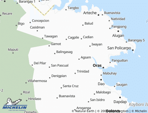 Mappa MICHELIN Minap-os - ViaMichelin