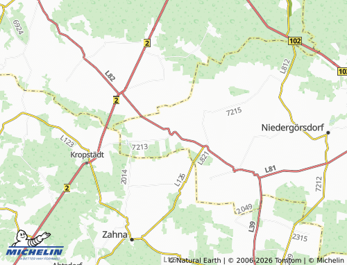 MICHELIN Schönefeld map - ViaMichelin