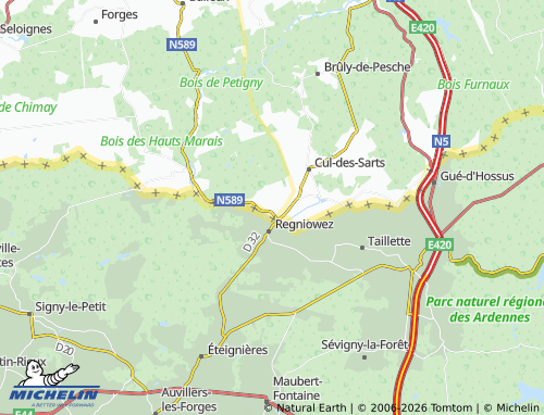 Kaart MICHELIN L'Escaillère - ViaMichelin