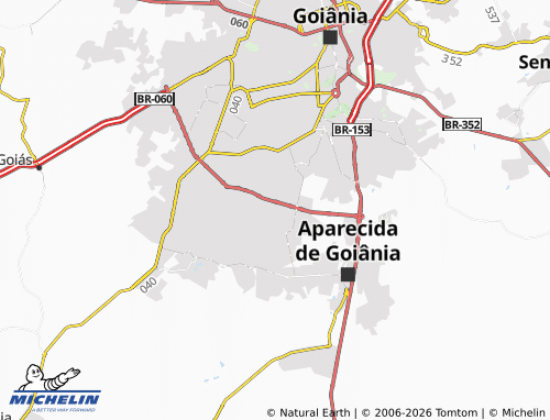 MICHELIN Parque Floresta map - ViaMichelin