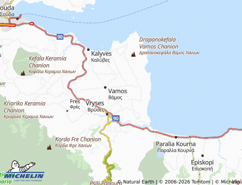 MICHELIN Litsarda map - ViaMichelin