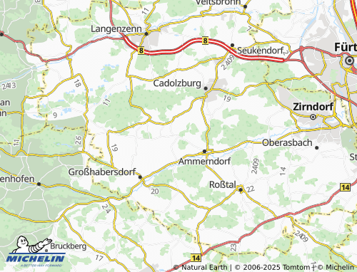 Mappa MICHELIN Vogtsreichenbach - ViaMichelin