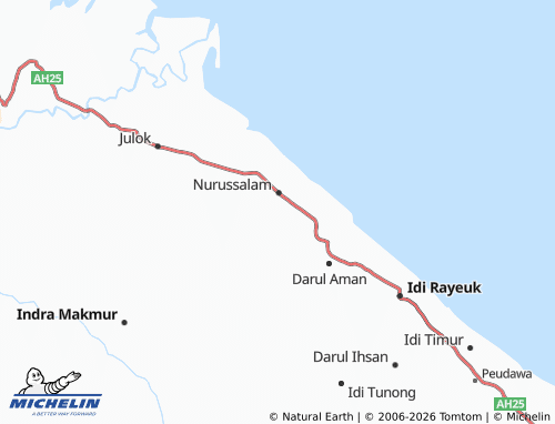 Mapa MICHELIN Bagok Panah II - ViaMichelin