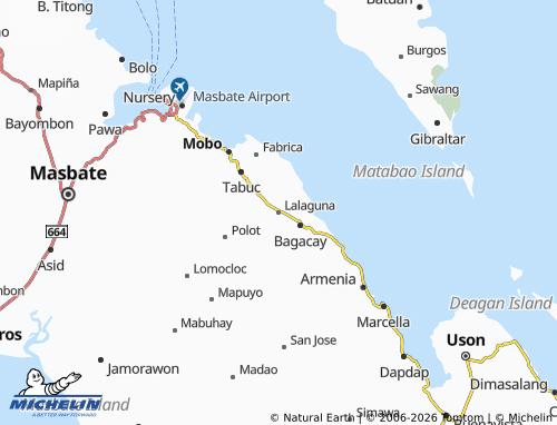 MICHELIN Lalaguna map - ViaMichelin