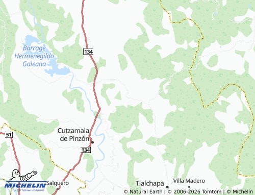 Mapa MICHELIN El Limón Grande - ViaMichelin