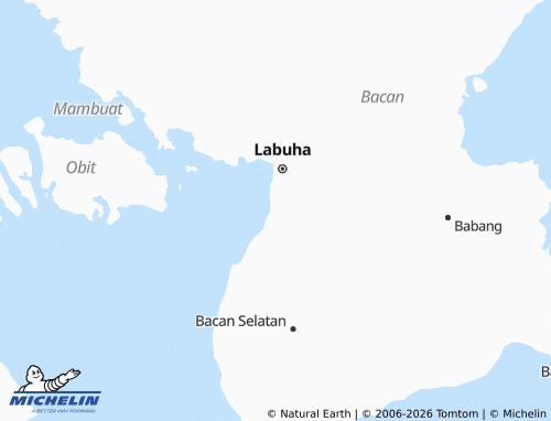 MICHELIN Tembal map - ViaMichelin